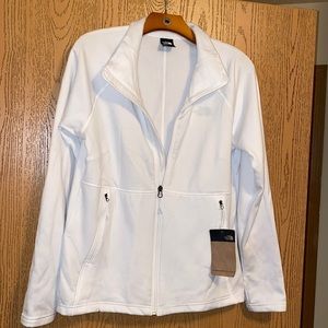 White northface jacket size large